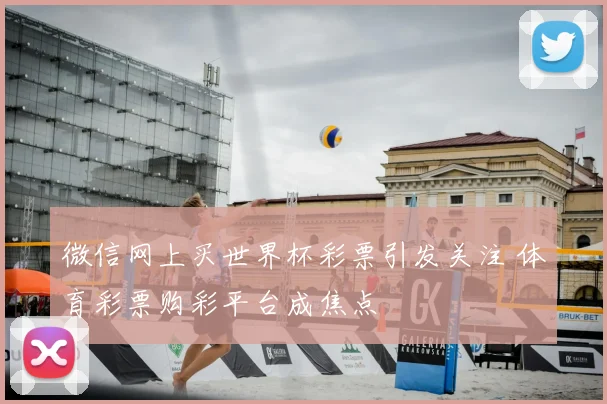 微信网上买世界杯彩票引发关注 体育彩票购彩平台成焦点